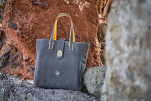 Load image into Gallery viewer, AMAYA Coal Grey - Yellow - PANACEA Atelier