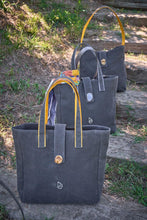 Load image into Gallery viewer, AMAYA Coal Grey - Yellow - PANACEA Atelier