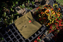 Load image into Gallery viewer, Green Cotton Shoulder Bag