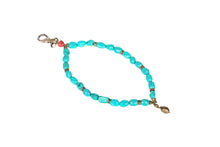 Load image into Gallery viewer, NOA Clutch Strap - Turquoise.