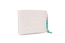 Load image into Gallery viewer, NOA Clutch Bag w/ Turquoise.