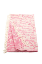 Load image into Gallery viewer, Funny Fish - 100% Turkish Cotton Hammam Towel/Peshtemal.