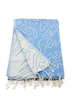 Load image into Gallery viewer, Sea Life - Luxury Hammam Towel/Peshtemal.