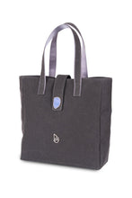 Load image into Gallery viewer, Grey Cotton Tote Bag