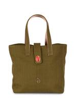 Load image into Gallery viewer, Antique Green Tote  Bag
