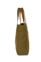 Load image into Gallery viewer, AMAYA Antique Green/Coral Tote Bag | PANACEA Atelier