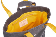 Load image into Gallery viewer, AMAYA Coal Grey - Yellow.