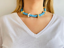 Load image into Gallery viewer, glass bead necklace
