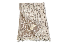 Load image into Gallery viewer, Funny Fish - Luxury Hammam Towel/Peshtemal.