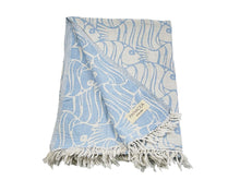 Load image into Gallery viewer, Funny Fish - Luxury Hammam Towel/Peshtemal.