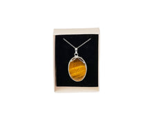 Load image into Gallery viewer, Cyra - Natural Tiger's Eye Necklace.