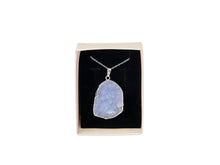 Load image into Gallery viewer, Blue Moon - Natural Chalcedony Necklace.
