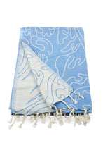 Load image into Gallery viewer, Sea Life - Luxury Hammam Towel/Peshtemal.
