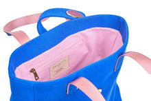 Load image into Gallery viewer, AMAYA Royal Blue Tote Bag | Sustainable Handbags | PANACEA Atelier
