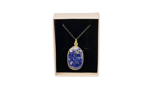 Midnight - Natural Lapis Lazuli Necklace.